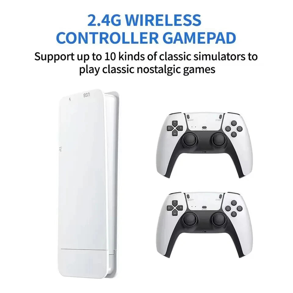 Game Stick 2.4g Wireless Classic TV Video Games Console 4K TV HD